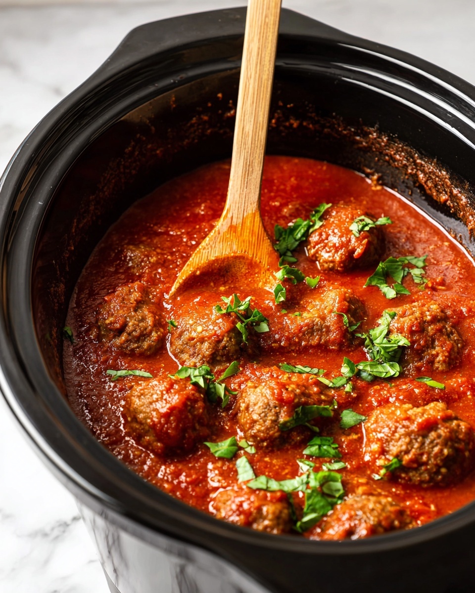 Slow Cooker Meatballs Recipe - Recipe Image