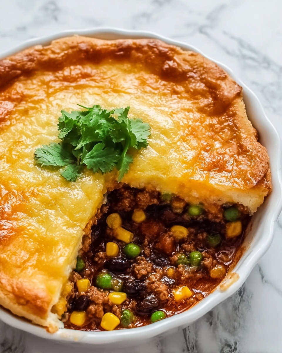 Cowboy Pie (Leftover Chili Pie) Recipe - Recipe Image