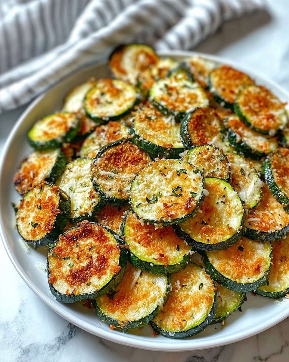 Crispy Baked Zucchini Chips Recipe - Recipe Image