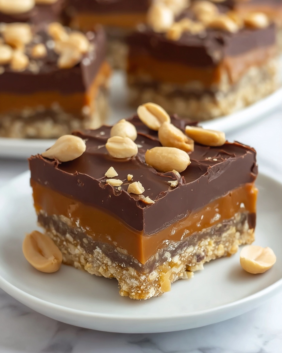 Low-Carb Snickers Bars Recipe - Recipe Image