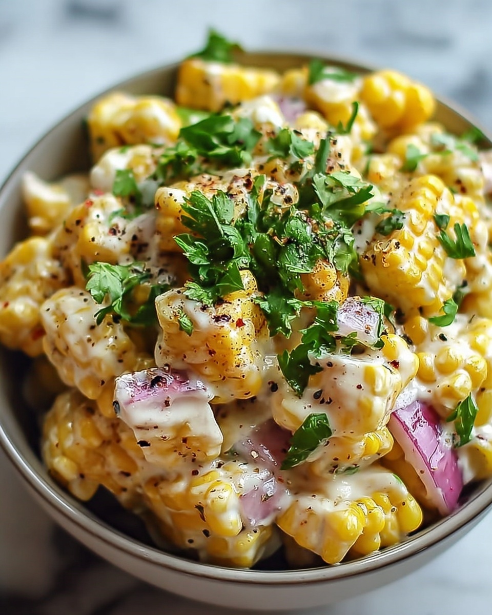 Mexican Street Corn Pasta Salad Recipe - Recipe Image