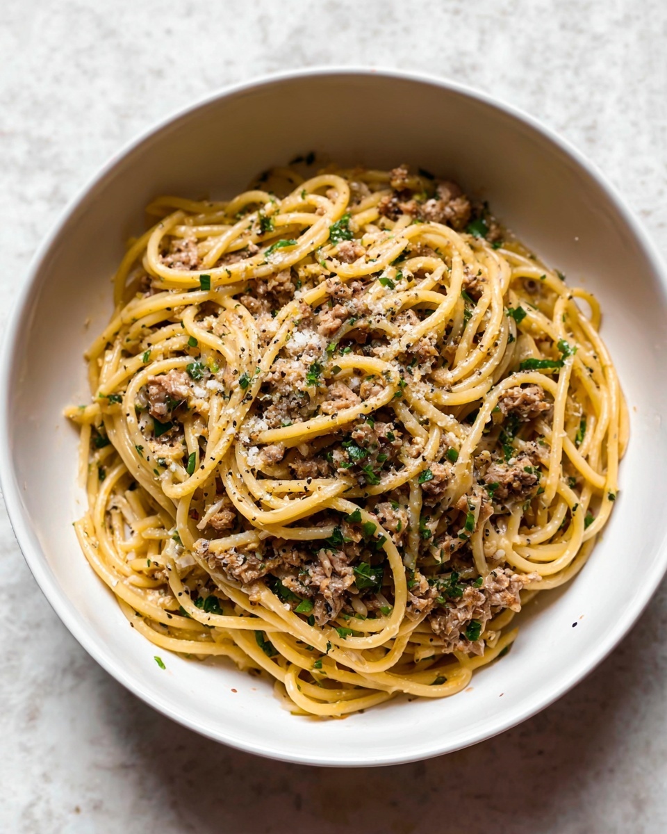 Easy Canned Tuna Pasta Recipe - Recipe Image