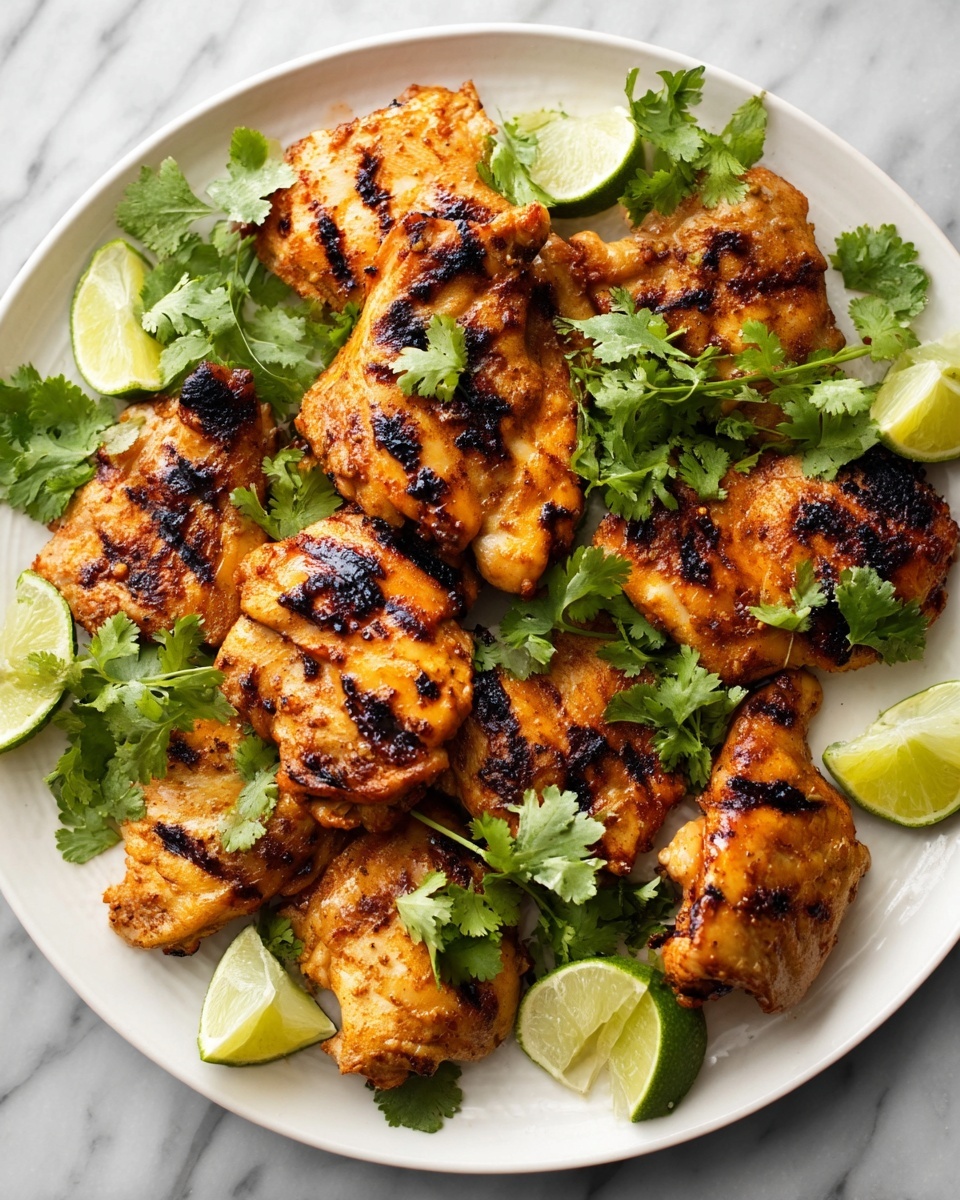 Cilantro Lime Grilled Chicken Thighs Recipe - Recipe Image