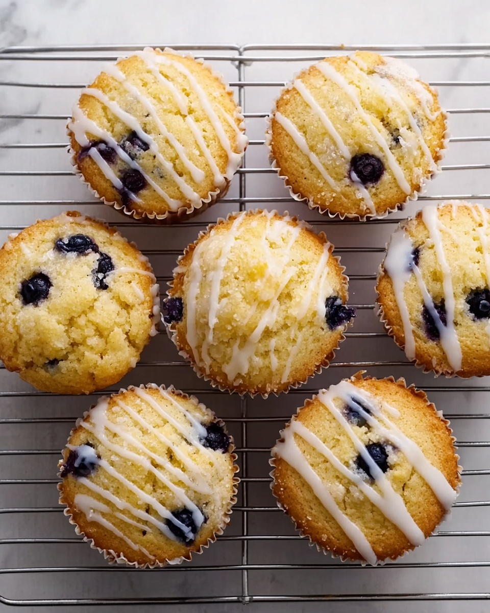 Zesty Lemon Blueberry Muffins for a Bright Morning Boost Recipe - Recipe Image