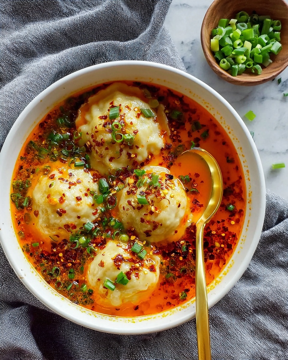 Coconut Curry Soup with Vegan Dumplings Recipe - Recipe Image