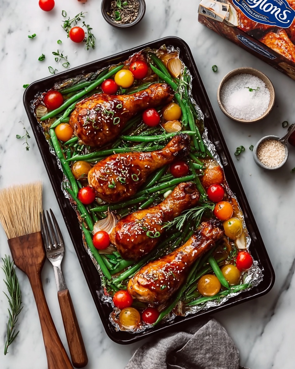 Honey Soy Chicken Foil Packets Recipe - Recipe Image