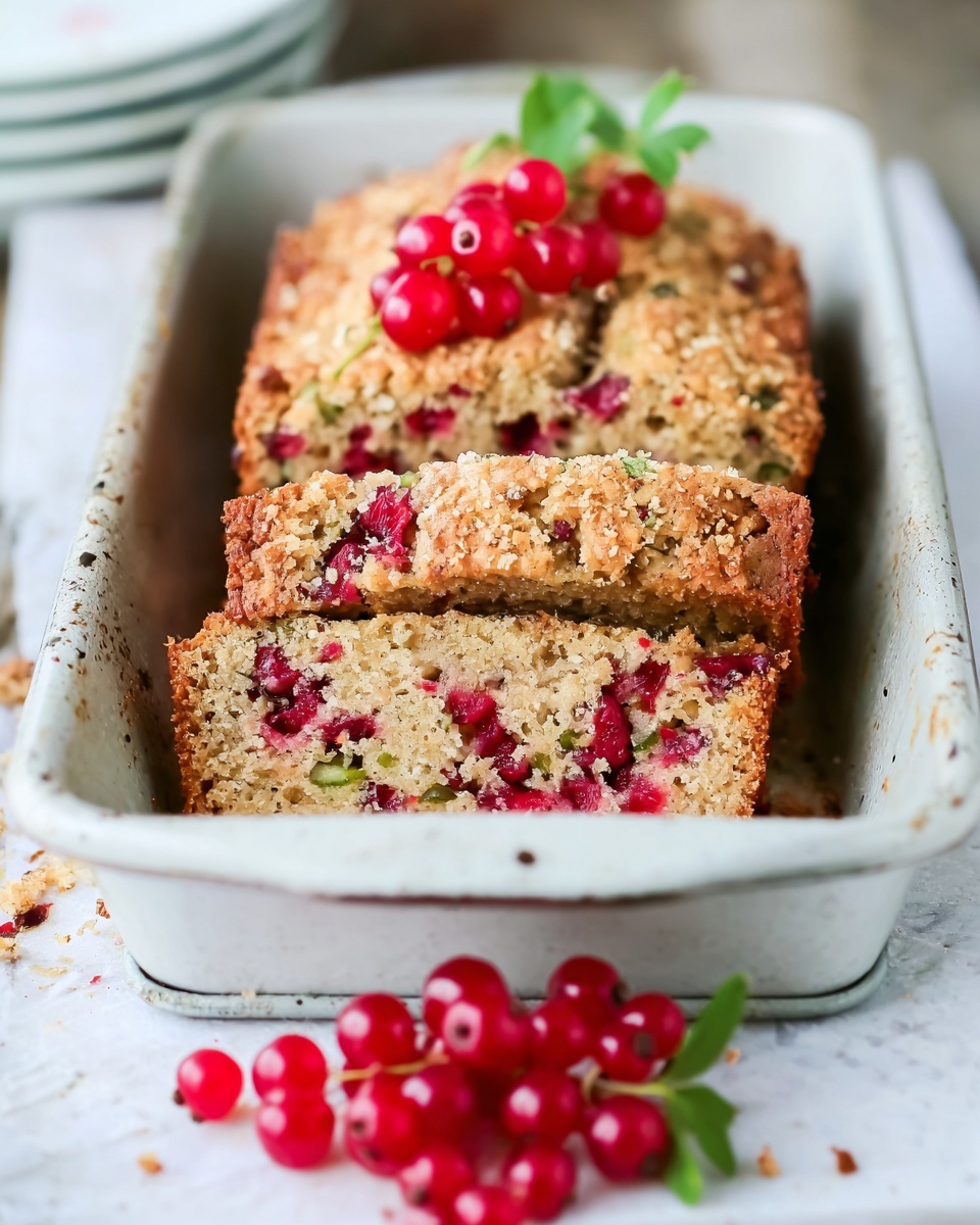 Quick Zucchini Bread with Red Currants Recipe - Recipe Image