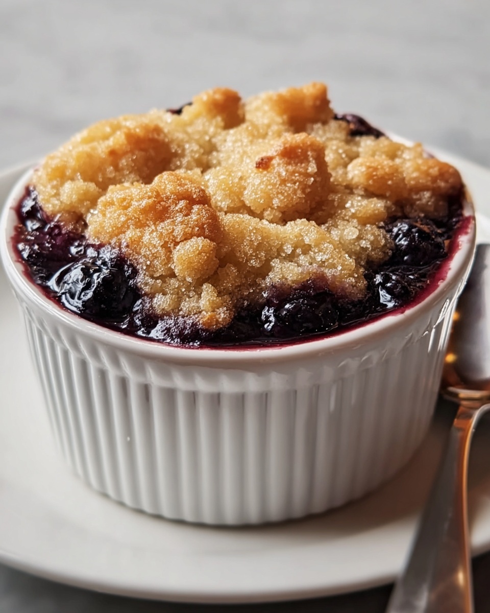 Blueberry Dump Cake Recipe - Recipe Image