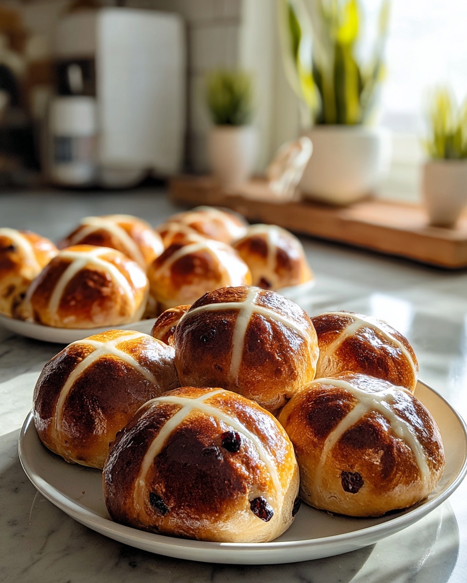 Traditional Hot Cross Buns Recipe - Recipe Image