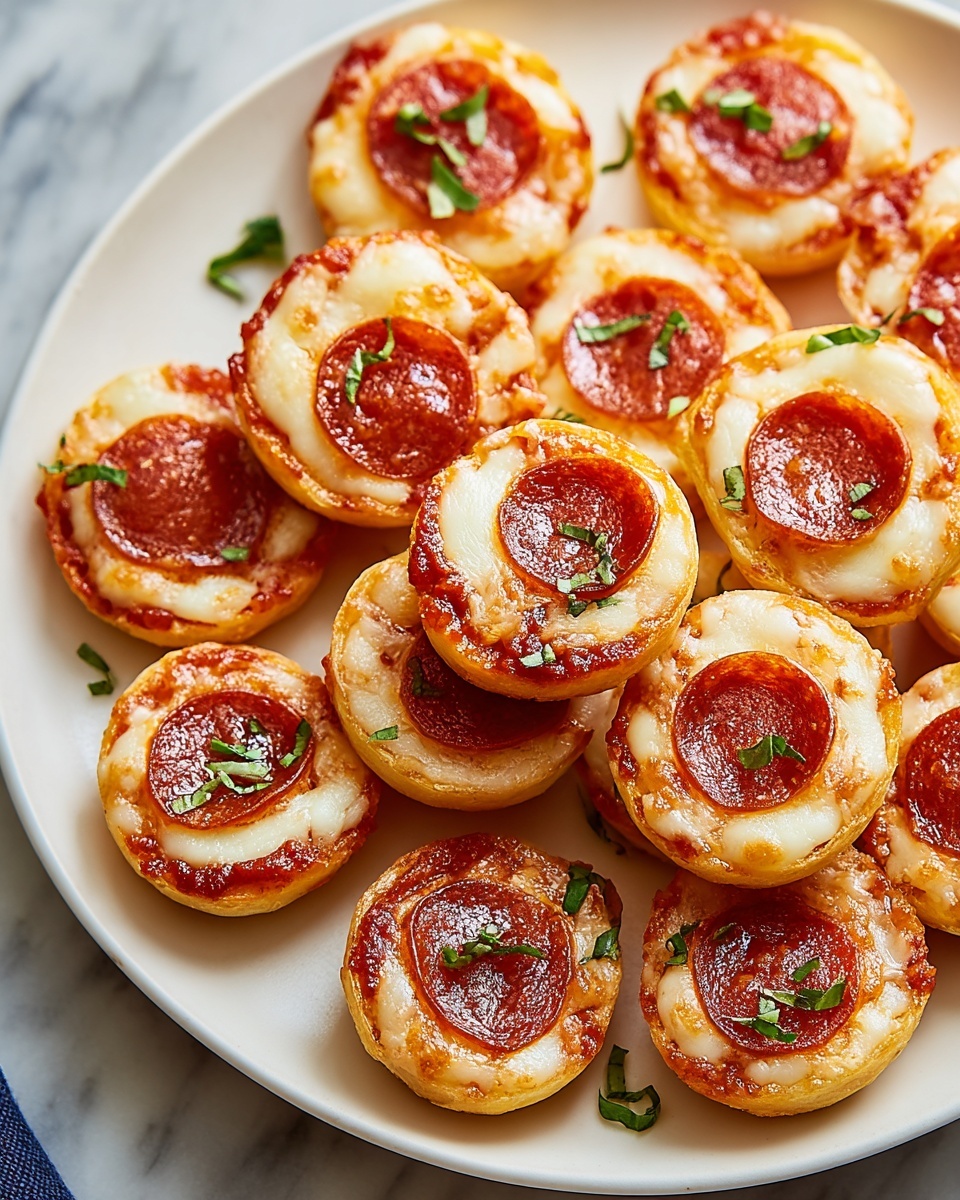 Mini Pizza Bites Recipe - Recipe Image