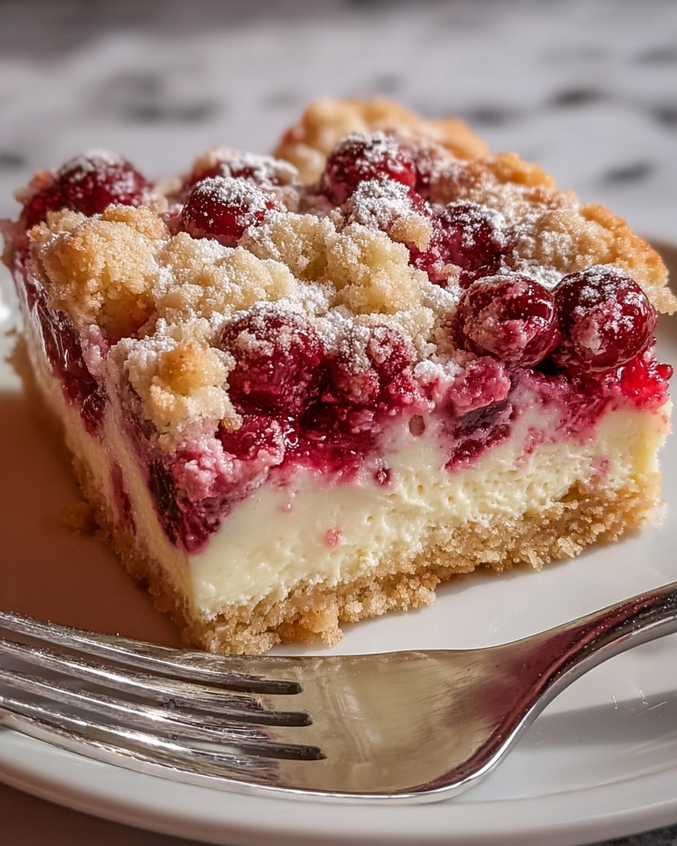 White Chocolate Cranberry Dump Cake Recipe - Recipe Image