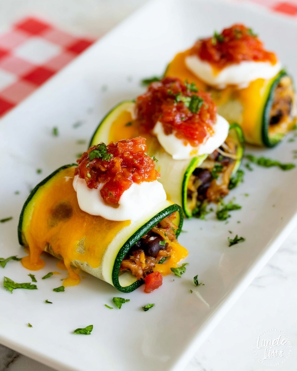 Zucchini Taco Roll-Ups Recipe - Recipe Image