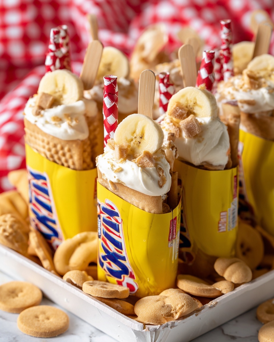 Walking Banana Pudding Dessert Recipe - Recipe Image