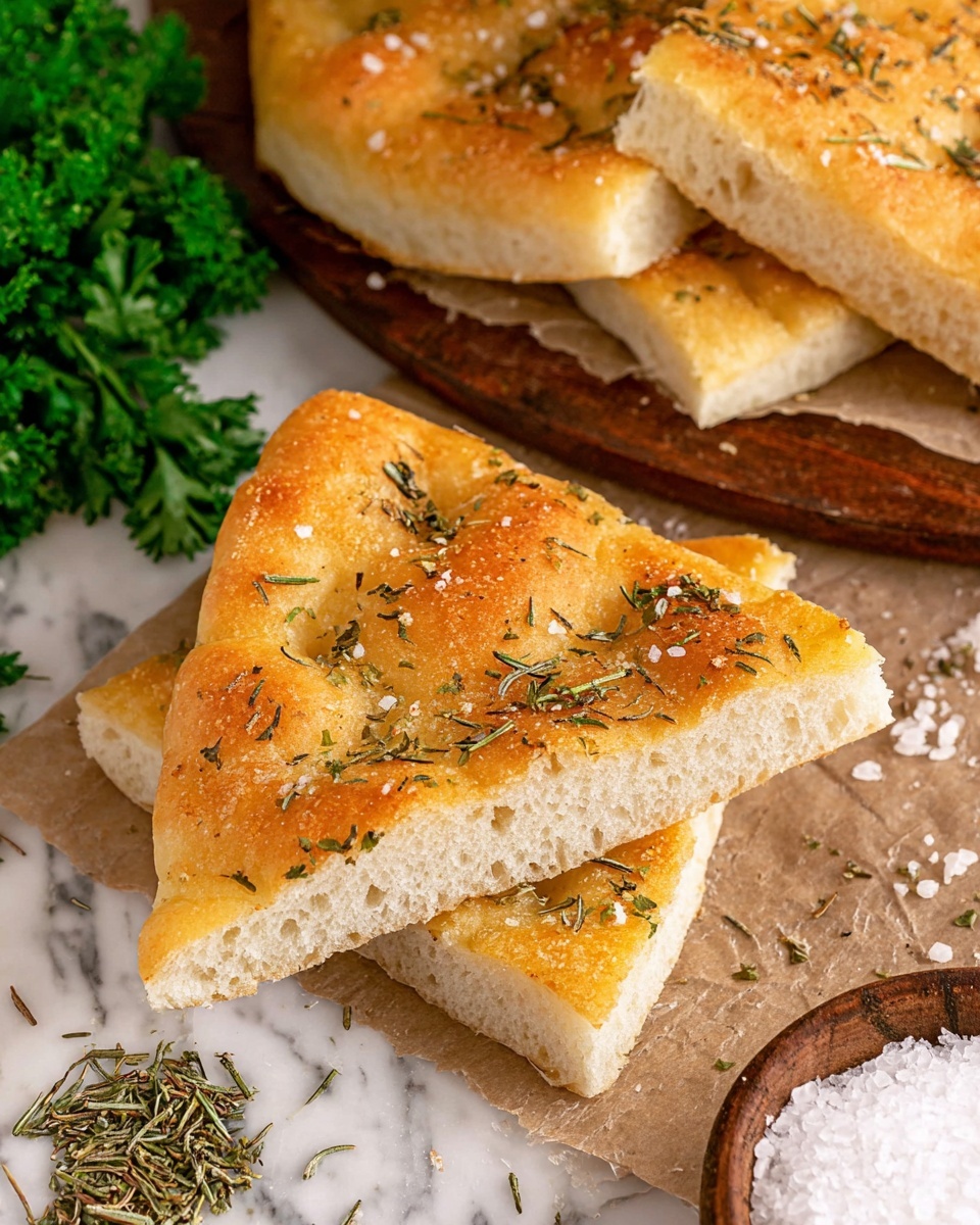 Two Ingredient Dough Focaccia Protein Bread Recipe - Recipe Image