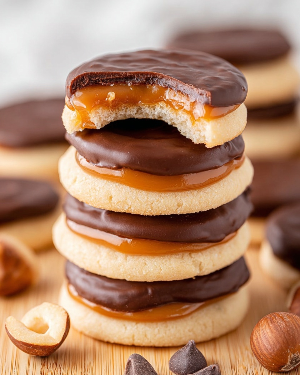 Twix Cookies Recipe - Recipe Image