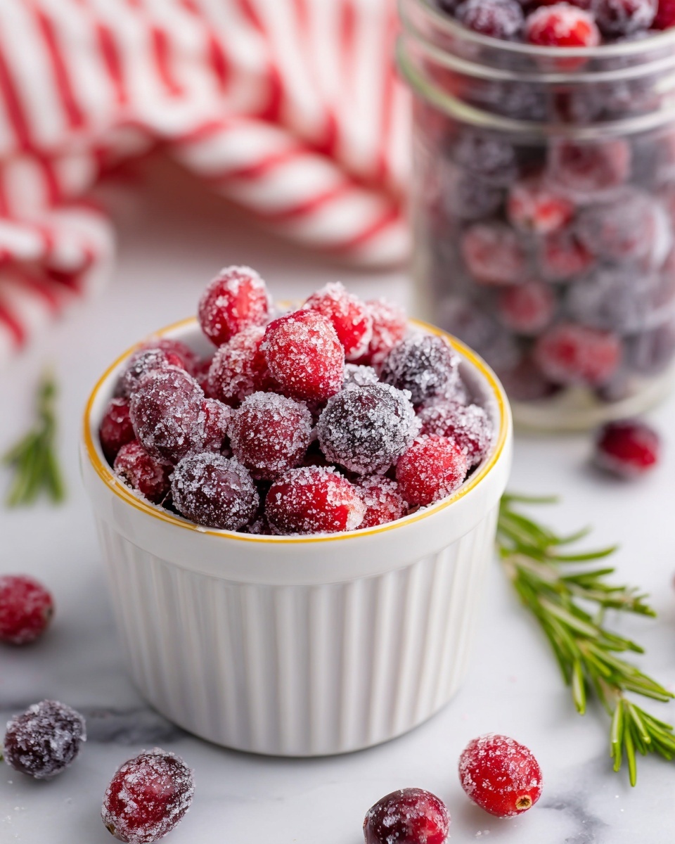 Sugared Cranberries Recipe - Recipe Image