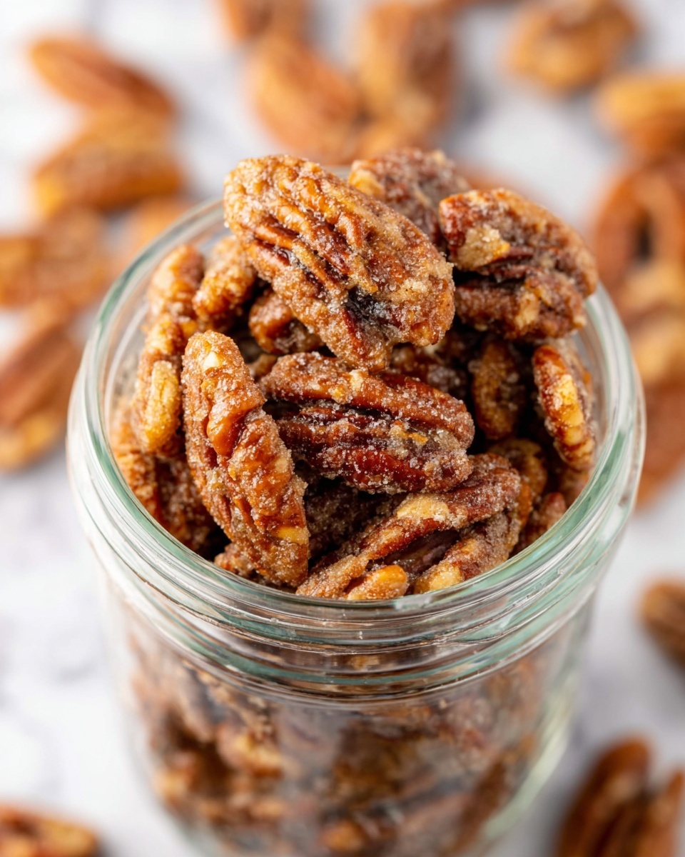 Air Fryer Candied Pecans Recipe - Recipe Image