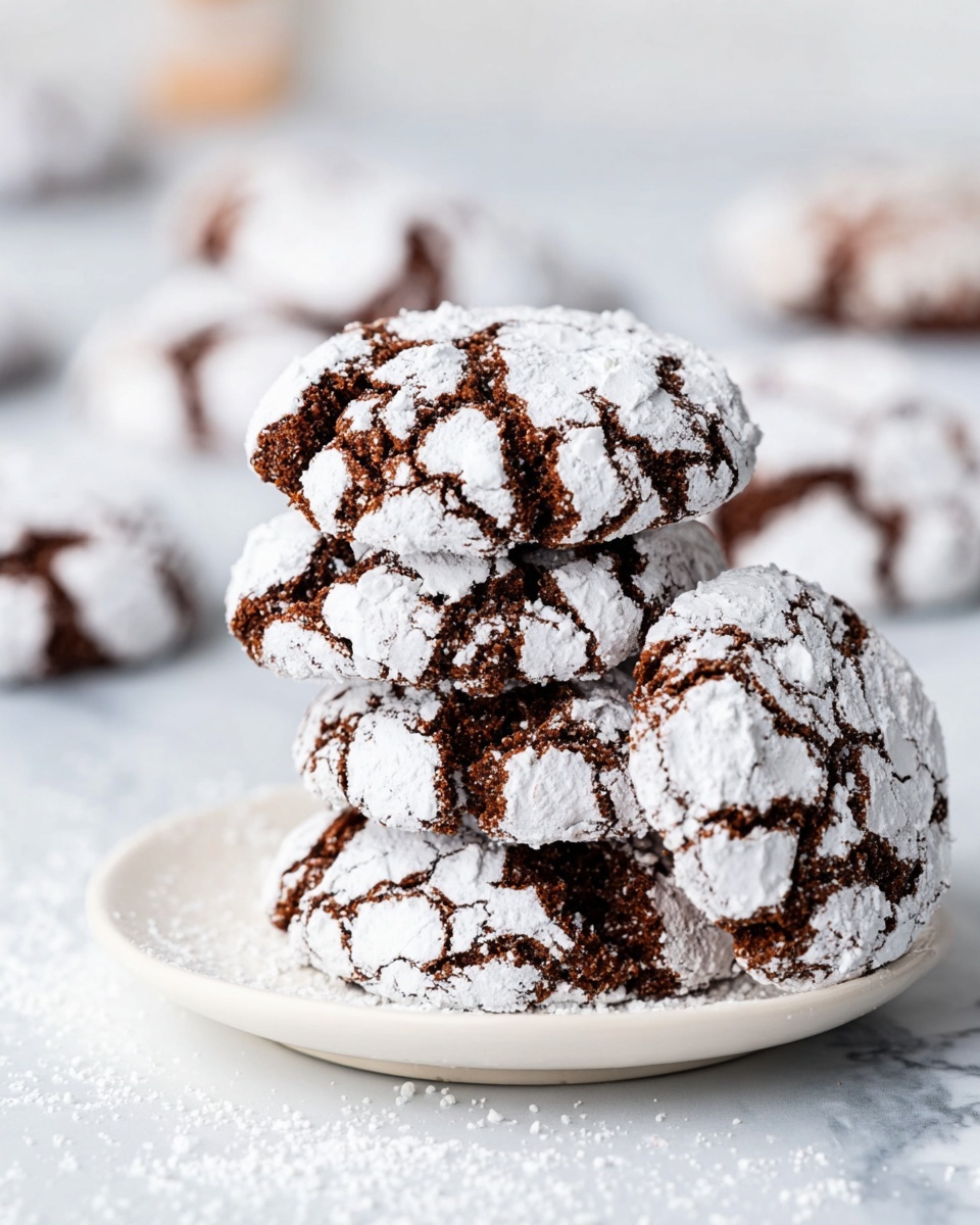 Chocolate Crinkle Cookies Recipe - Recipe Image