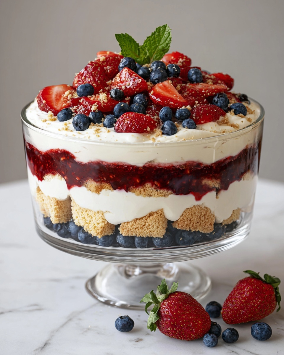 Berry Trifle Recipe - Recipe Image
