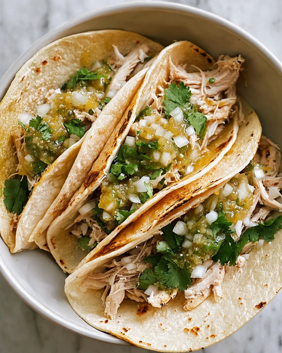 Perfect Slow Cooker Chicken Tacos Recipe - Recipe Image