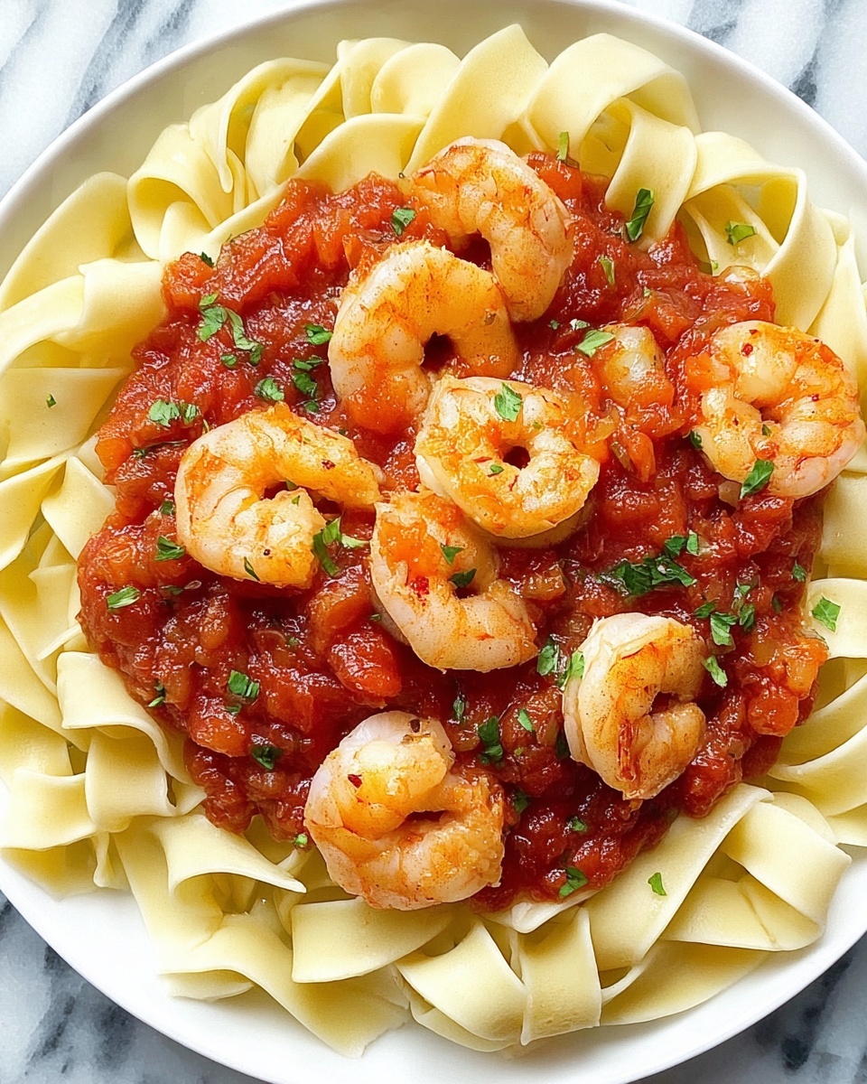 Classic Shrimp Fra Diavolo Pasta Recipe - Recipe Image