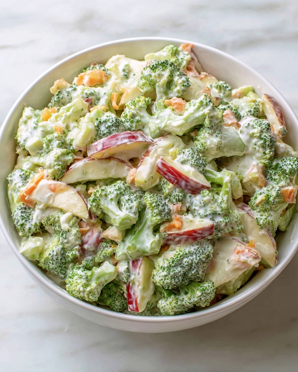 Fresh Broccoli Apple Salad Recipe - Recipe Image