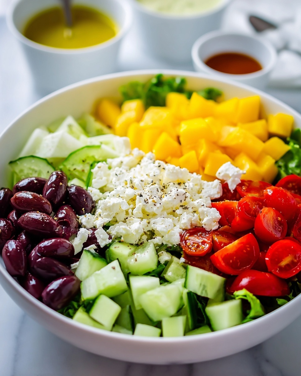 Fresh and Simple Greek Salad Recipe - Recipe Image