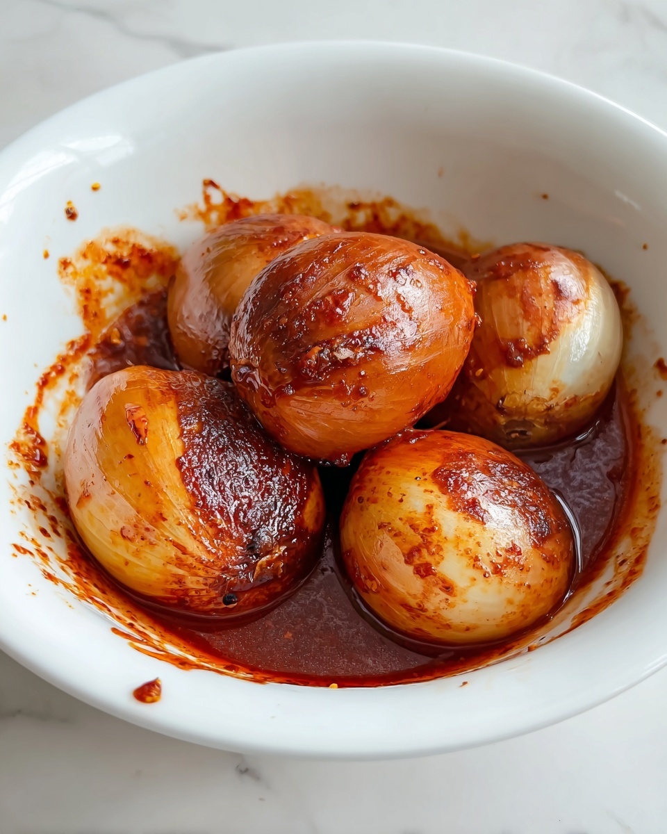 Savory Gochujang Butter Onions Recipe - Recipe Image