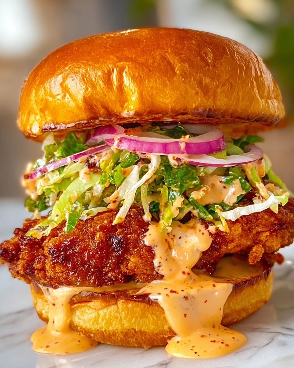 Savory Gochujang Salmon Burger Recipe - Recipe Image