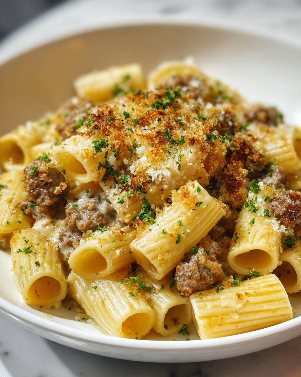 Savory Caramelized Fennel and Sausage Pasta Recipe - Recipe Image