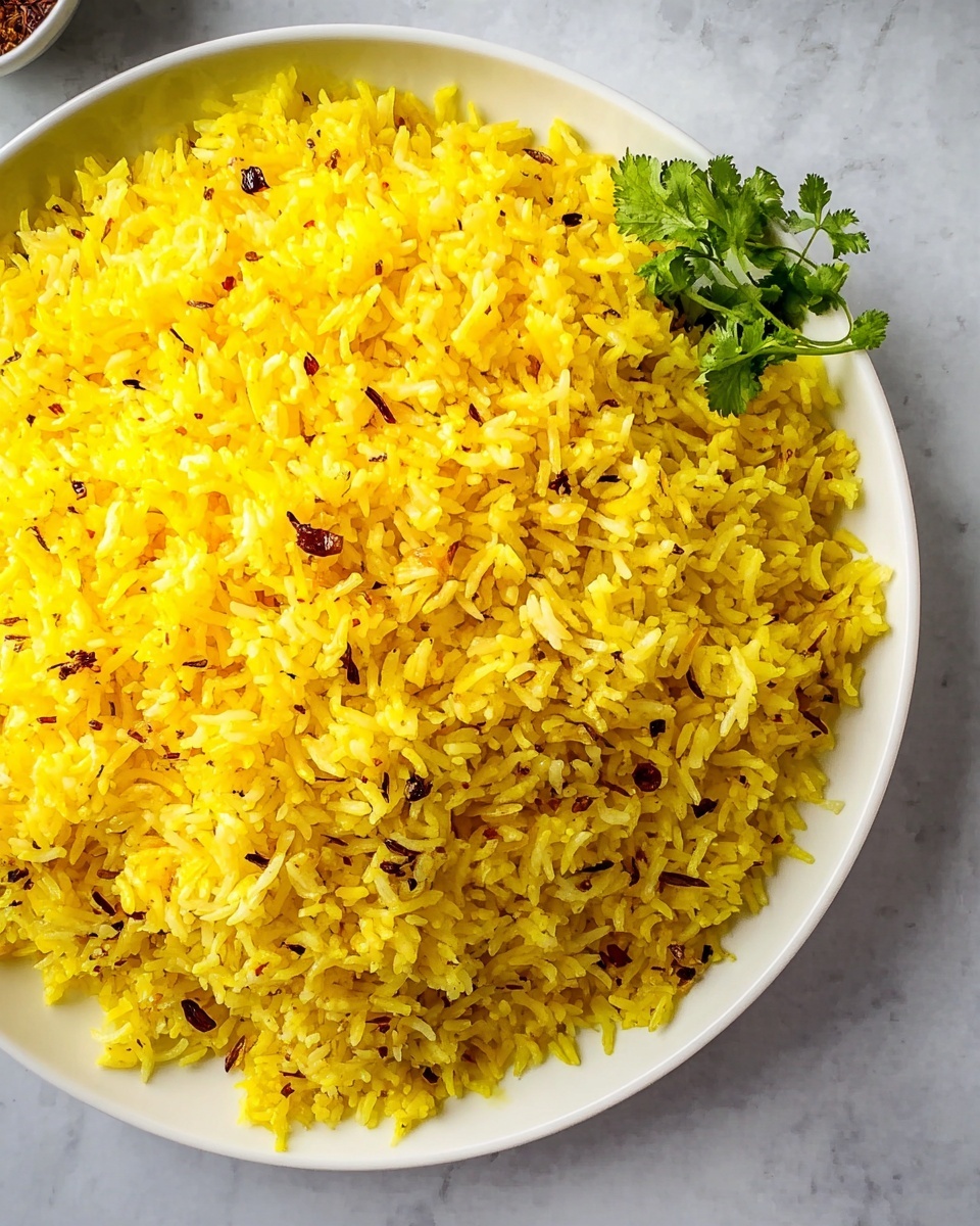 Perfect Homemade Saffron Rice Recipe - Recipe Image