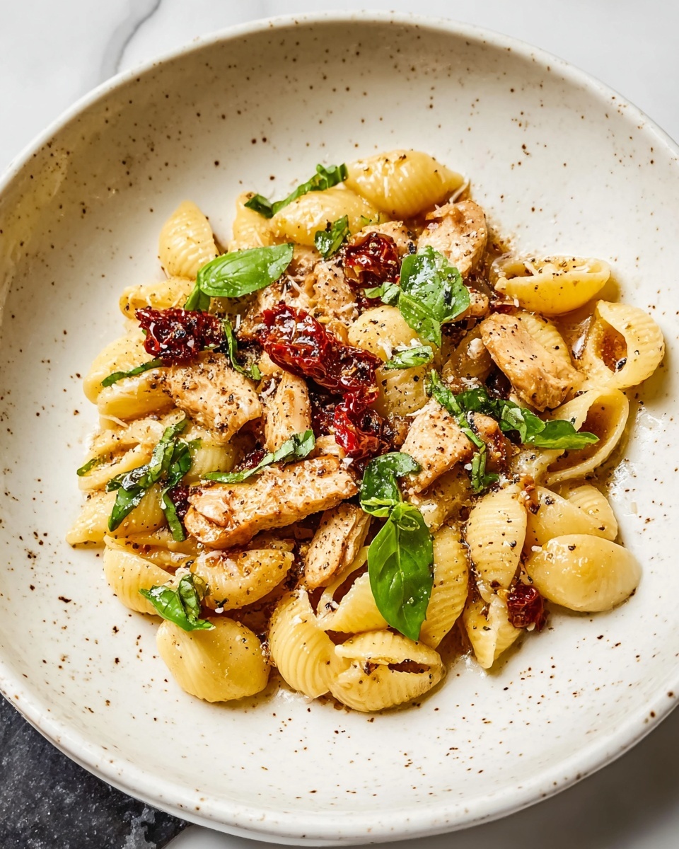 Sun-Dried Tomato Chicken Pasta Recipe - Recipe Image
