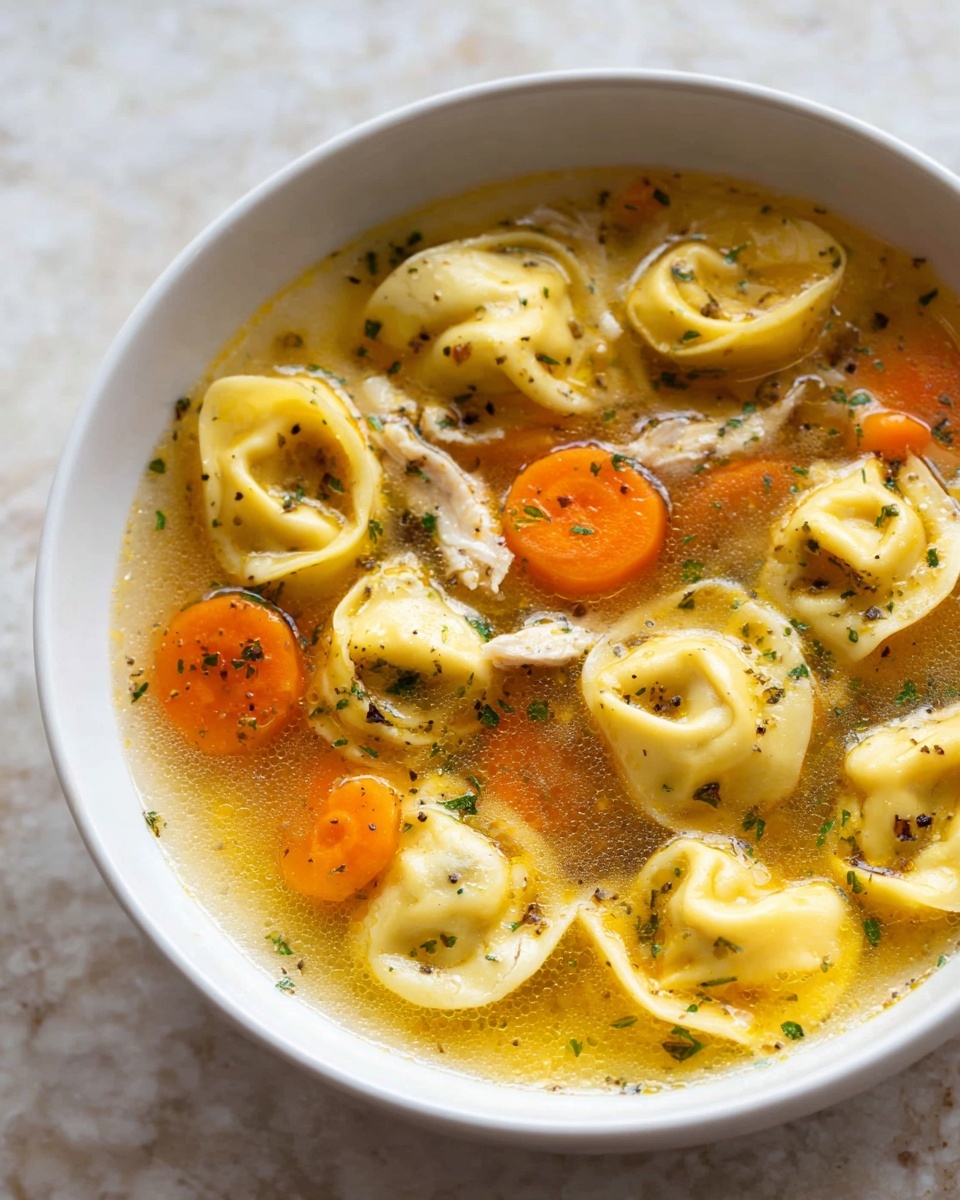 Instant Pot Chicken Tortellini Soup Recipe - Recipe Image