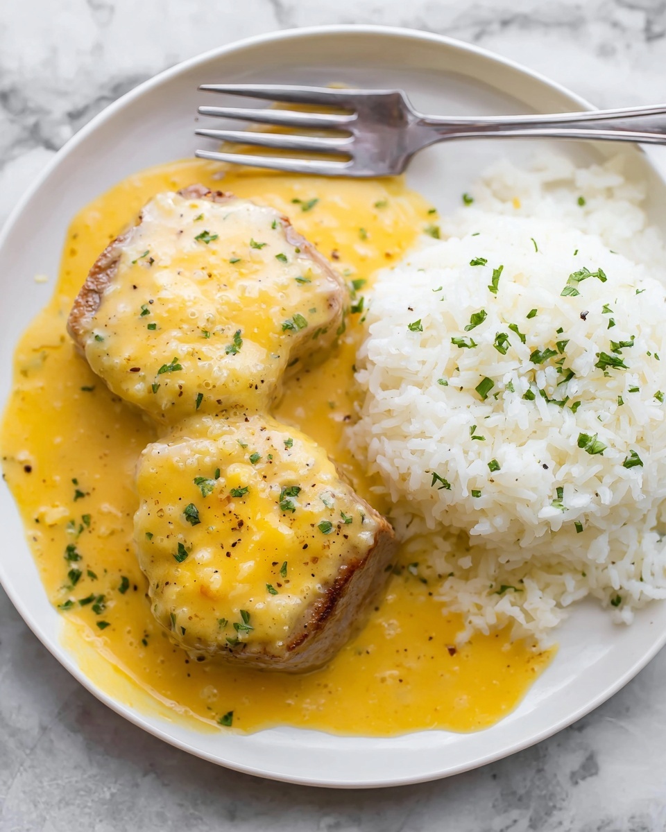 Crockpot Honey Mustard Pork Chops Recipe - Recipe Image