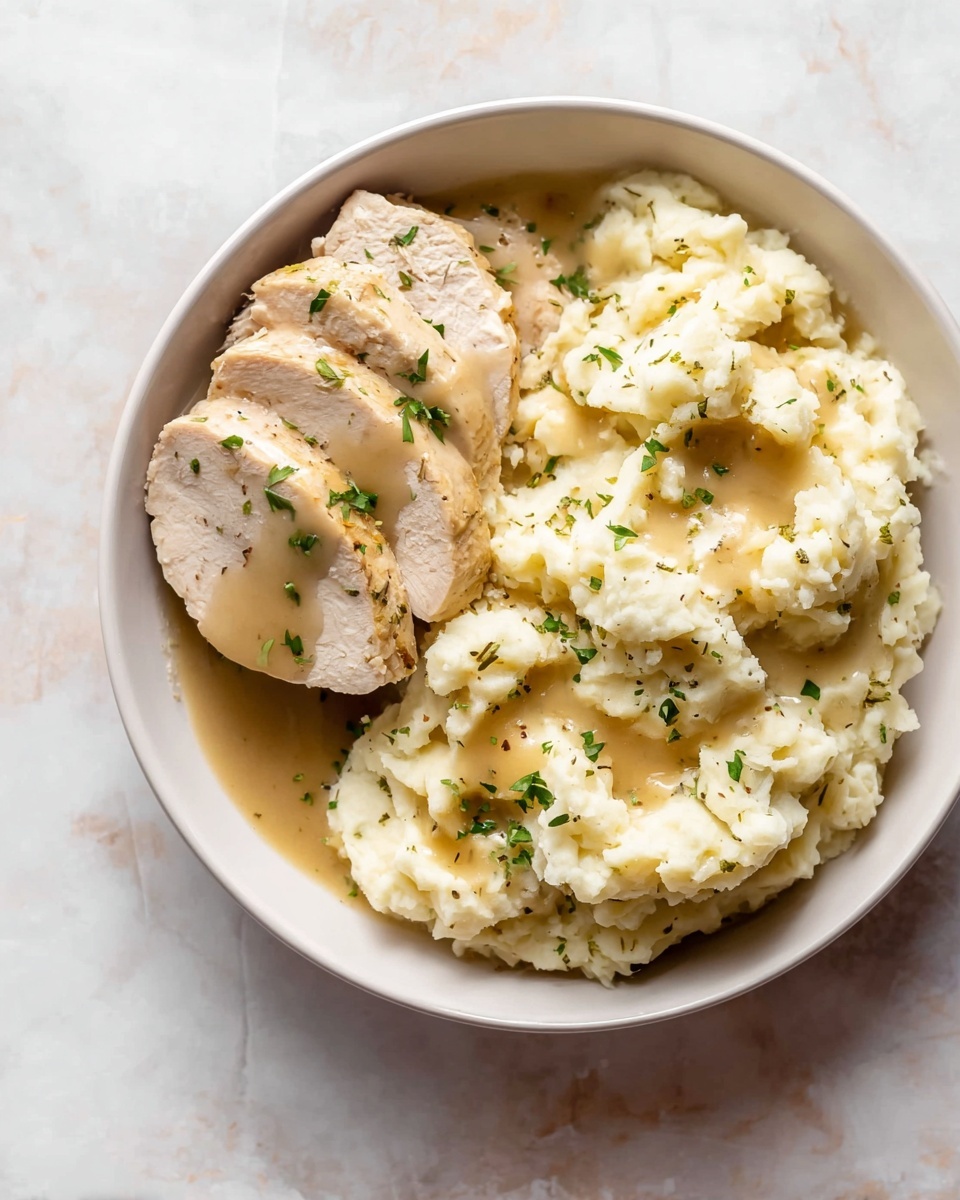 Crockpot Chicken and Gravy Recipe - Recipe Image