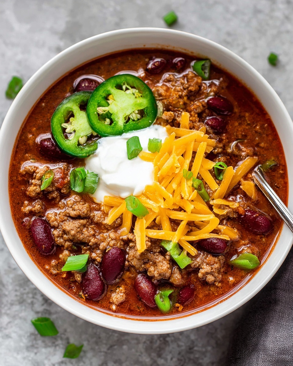 Crockpot Beef Chili Recipe - Recipe Image