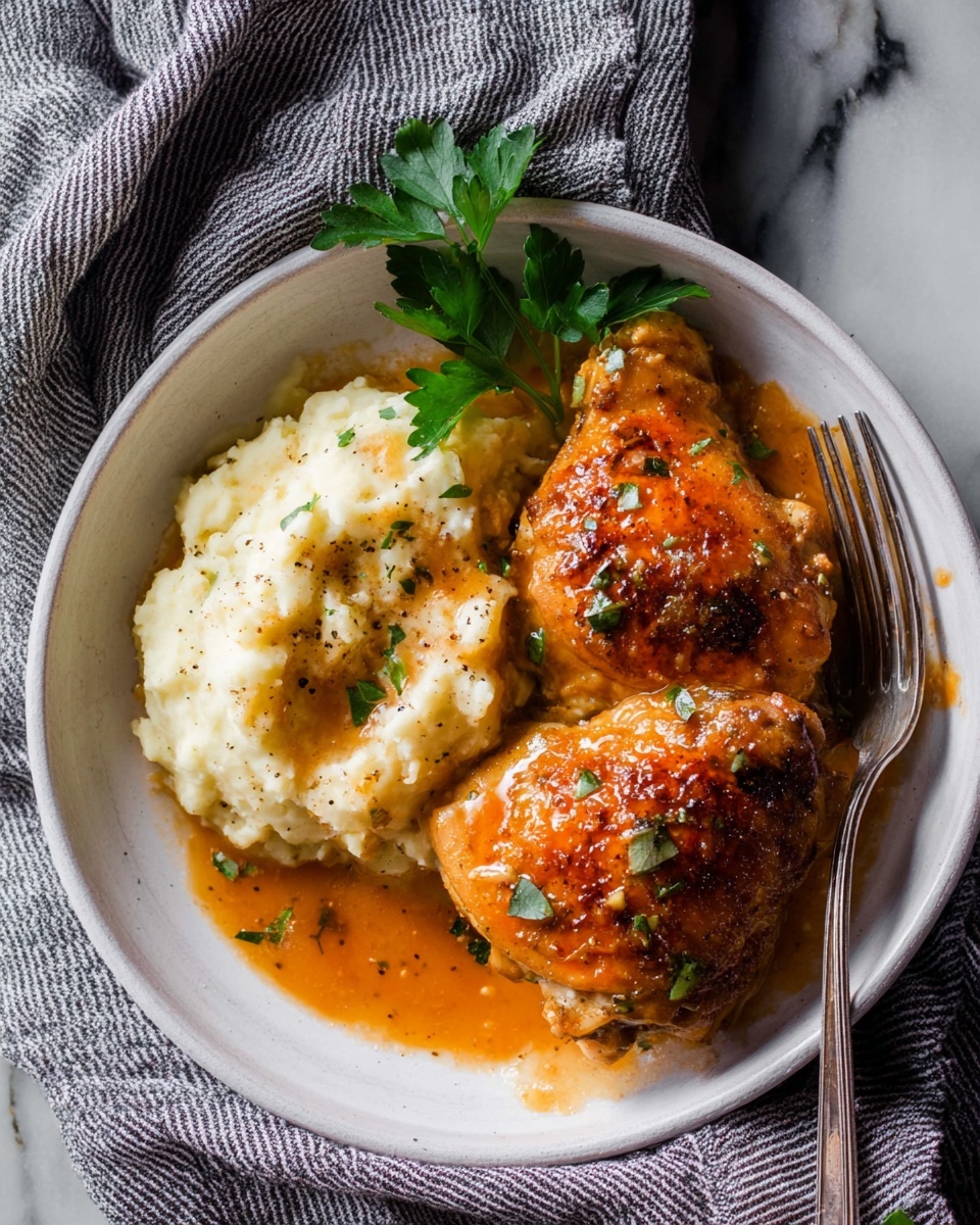 Crispy Braised Apricot Chicken Recipe - Recipe Image