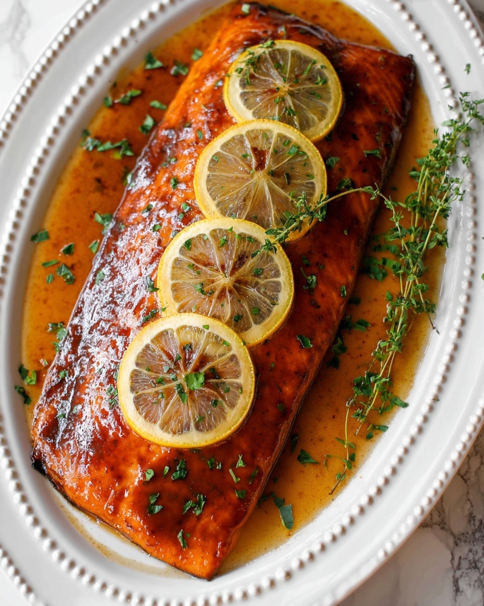 Baked Teriyaki Salmon Recipe - Recipe Image