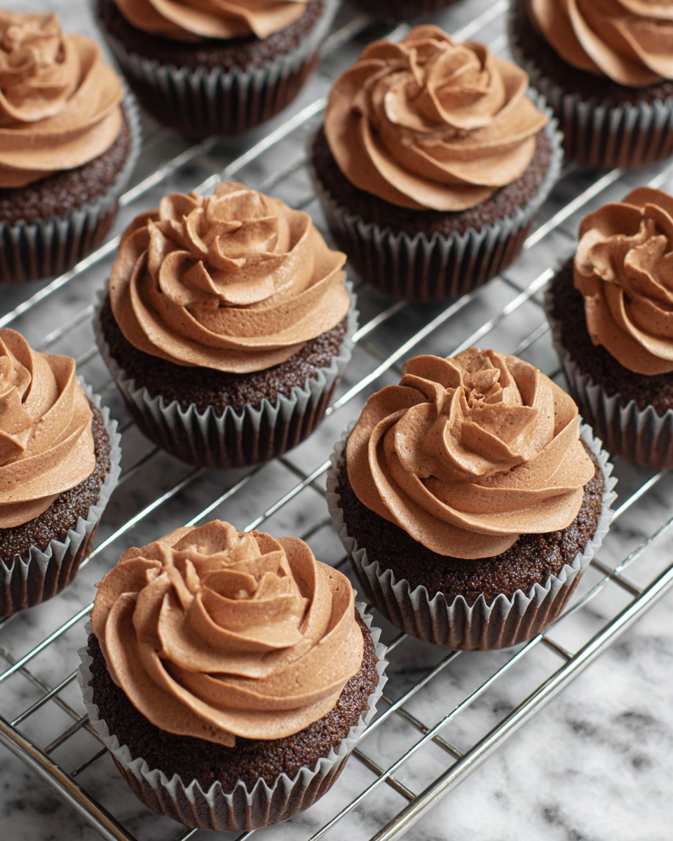 Mini Chocolate Cupcakes Recipe - Recipe Image