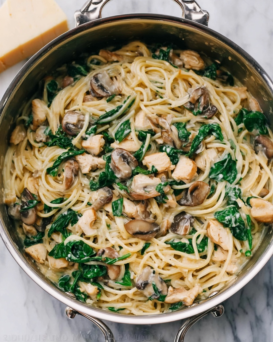 Chicken Florentine Pasta Recipe - Recipe Image