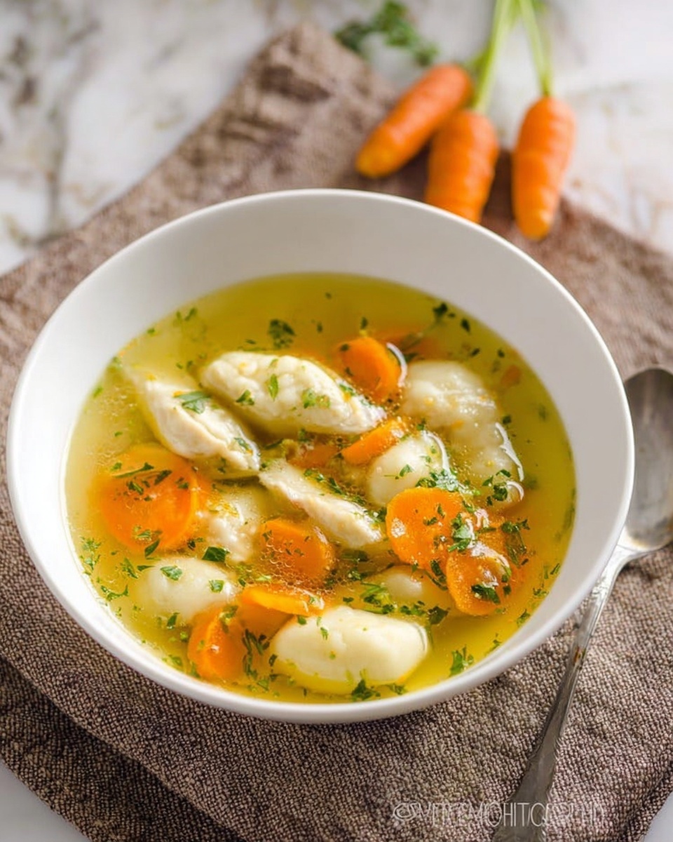 Chicken and Dumpling Soup Recipe - Recipe Image