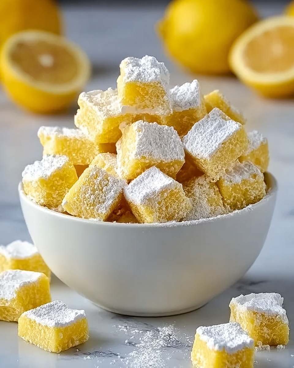 Zesty Lemonade Puppy Chow Snack Recipe - Recipe Image