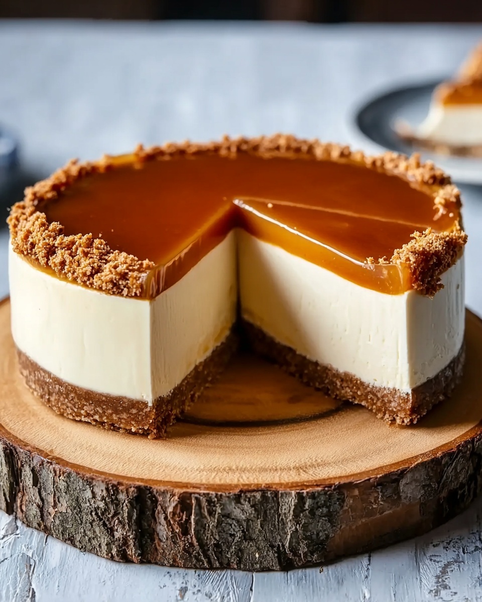 Irresistible No-Bake Maple Bourbon Cheesecake Recipe - Recipe Image
