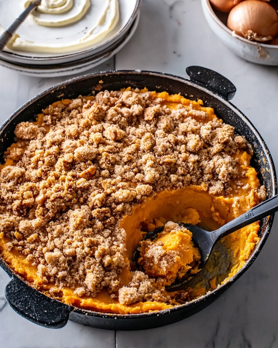 Irresistible Sweet Potato Crumble Recipe - Recipe Image