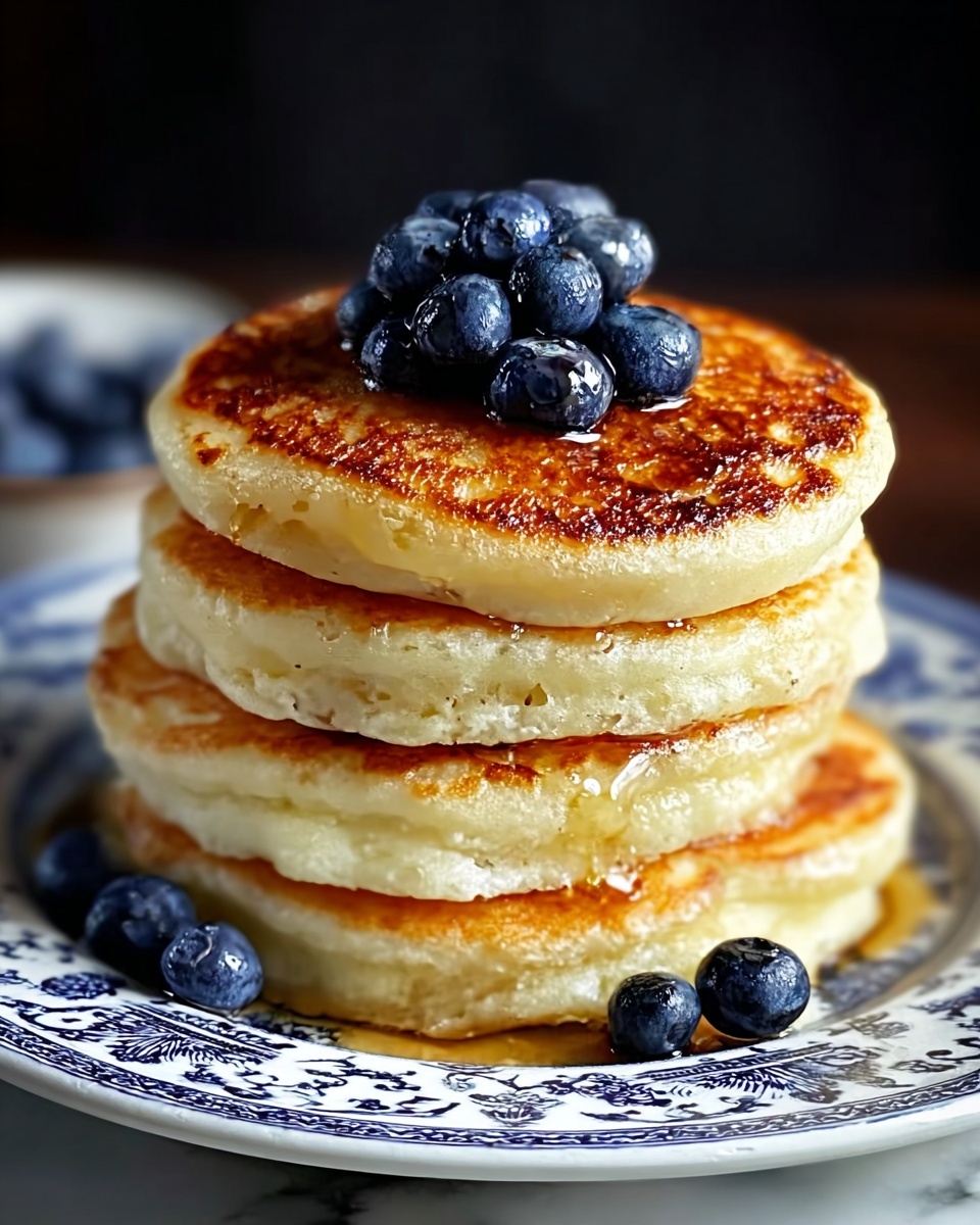 Lusciously Fluffy Coconut Cream Pancakes Recipe - Recipe Image