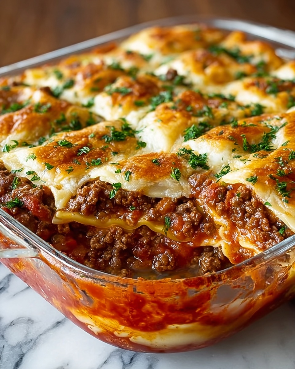 Italian Crescent Casserole Recipe - Recipe Image