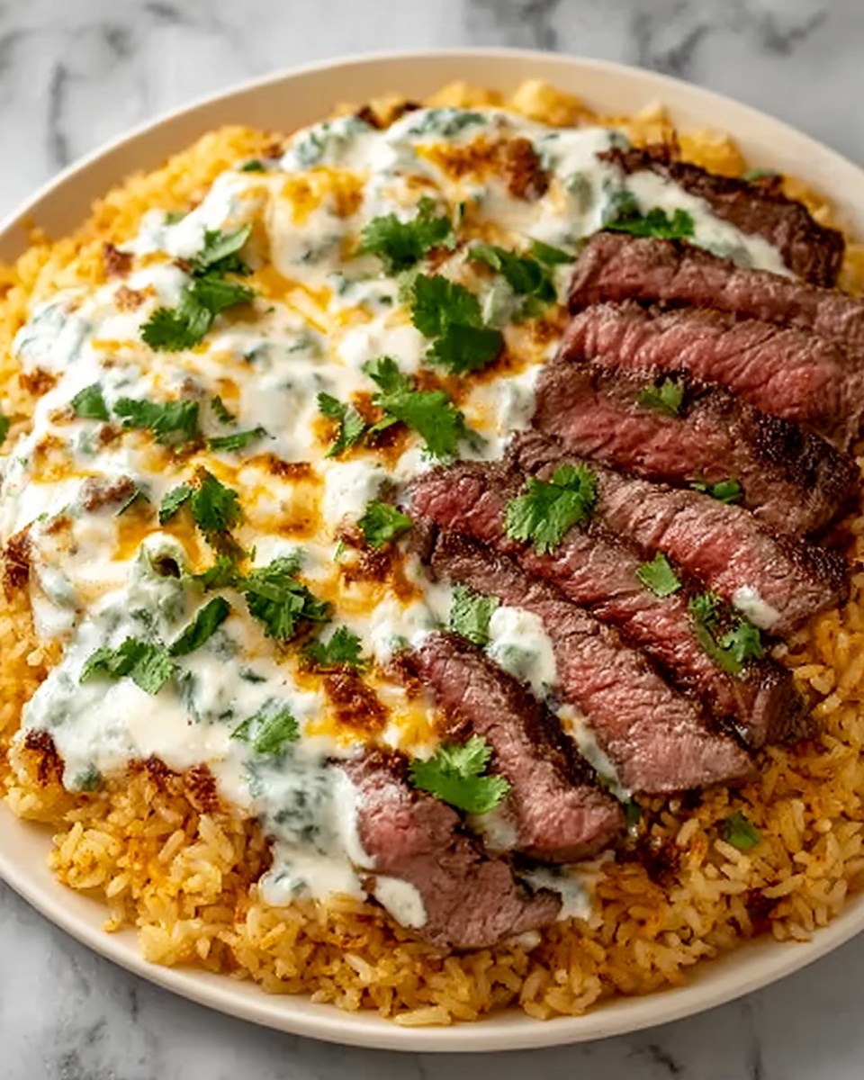 Steak Queso Rice Recipe - Recipe Image