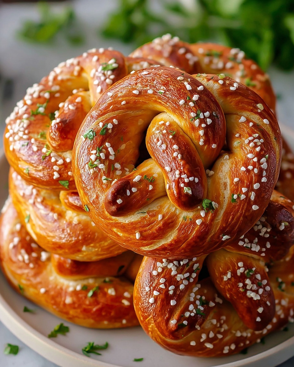 Chewy Homemade Soft Pretzels Recipe - Recipe Image