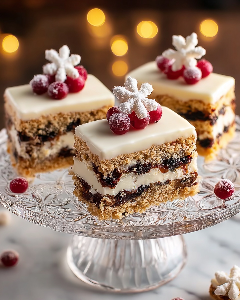 Christmas Cake Tray Bake Recipe - Recipe Image