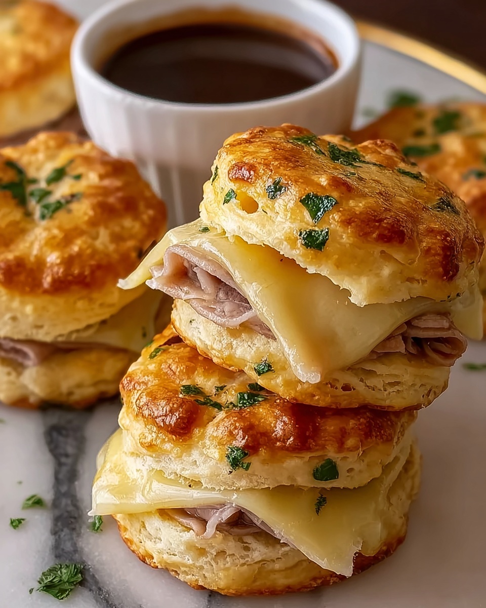 Mouthwatering French Dip Biscuits Recipe - Recipe Image
